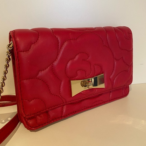 Kate Spade Red Clutch - Picture 3 of 6